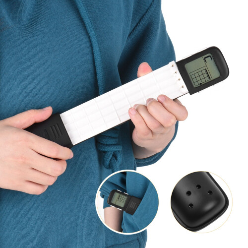 Portable Ukulele Chord Trainer with 360 Rotatable Chart Screen for Beginners 2