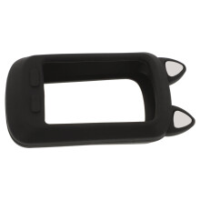 Silicone Speedometer Case for Bike Computer Protection, Durable Soft Cover, Scratch & Impact Resistant, All-Weather Black