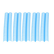 10 Stück Blau 22 mm Innendurchmesser Loose Leaf Bindespiralen