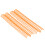 10 Pcs Orange 22mm Plastic Loose Leaf Binding Spines 30 Holes 1