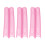 10 Pack Plastic Binding Rings 30 Holes 22mm Pink Loose Leaf Durable Rings 1