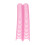 10 Pack Plastic Binding Rings 30 Holes 22mm Pink Loose Leaf Durable Rings 7