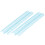 Sturdy 22mm 30-Hole Plastic Binding Spines - 10 Pcs Transparent Blue 1
