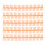 10 Pcs Orange 22mm Plastic Loose Leaf Binding Spines 30 Holes 13