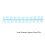 Sturdy 22mm 30-Hole Plastic Binding Spines - 10 Pcs Transparent Blue 7