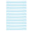 Sturdy 22mm 30-Hole Plastic Binding Spines - 10 Pcs Transparent Blue 2