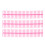10 Pack Plastic Binding Rings 30 Holes 22mm Pink Loose Leaf Durable Rings 12