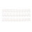 10 Pcs 22mm Plastic Loose Leaf Binding Rings, 30 Holes, Transparent 1