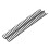 10 Pcs Black Plastic Loose Leaf Binding Spines 22mm 30 Holes 7