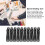 10Pcs Large Capacity Spiral Binding Coils 31mm Inner Diameter Spine Comb Set 10