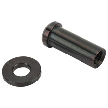 Bike C Bremssattel-Mutter M6x20mm Titanium-Schwarz Dichtung