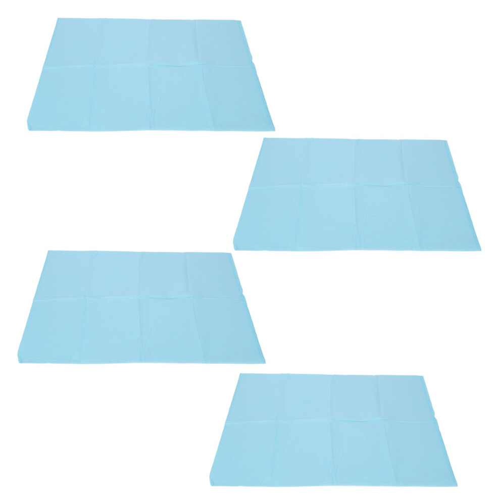 Blue 50 Pack Waterproof Disposable Table Covers For Tattoo & Salon