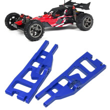 2 Stück Aluminiumlegierung Vorderachsschwinghebel für 1/6 RC-Truck, Dunkelblau