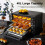 40L Mini Oven Countertop Convection with Adjustable Temperature 90230 MultiFunction Baking 3