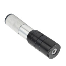 Black 28.6mm Bike Stem Riser: Adjustable 3-50mm Aluminium Extender