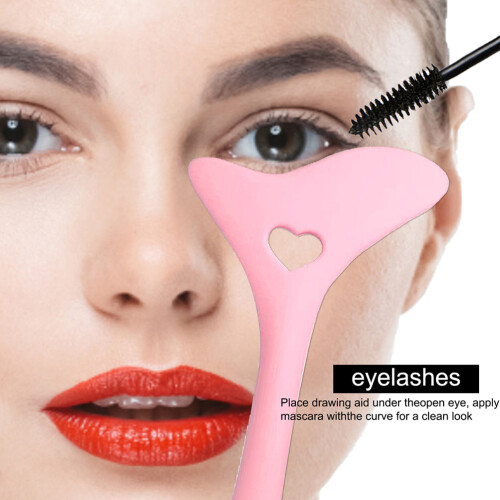 Reusable Silicone Eyeliner Stencils & Wing Tips Makeup Applicator Tool 2