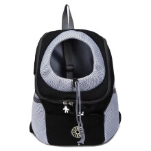 Dog Backpack Carrier For Small Dogs 37 Kg, Oxford Fabric, Safe Zipper, Mesh Ventilation, Reflective Adjustable Straps