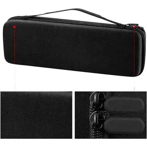 Grooming Case Guard Holder With Foam Interior, Compact, Holds 12 Containers, Comb Organizer Case 2