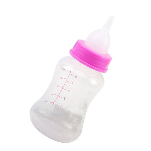 150 ml Haustierflaschen-Set mit 2 Ersatzsaugern. 2