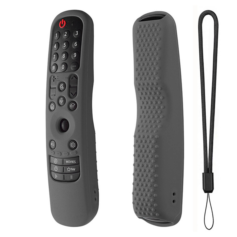 Shockproof Silicone Protective Cover For Mr21ga Mr21gc Remote Gray 9441374840693