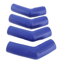 4PCS Blue Rubber Motorcycle Gear Shift Protector for ATVs & Dirt Bikes