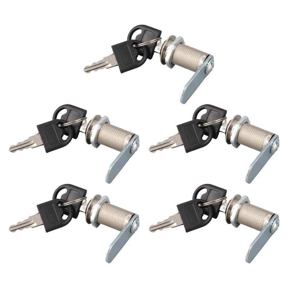 Reliable Cam Lock 5 Pack 30Mm/1.18In For Drawer Mailbox Rv & Toolbox Security 8101374842011