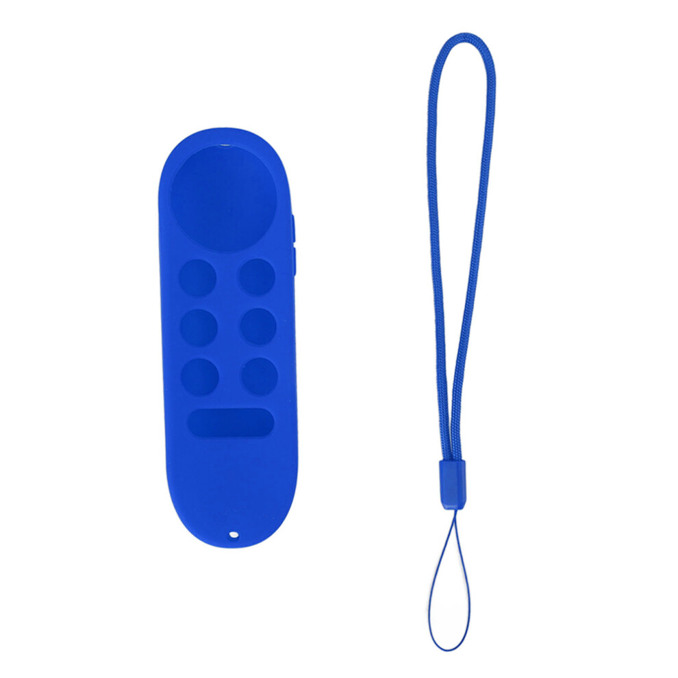 Chromecast Google Tv Remote Silicone Cover Â Non-Slip & Tough Material Blue 9441374842987