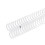 10Pcs Transparent Polypropylene Binding Coils 34 Holes, 15mm Inner Diameter 7