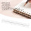 10Pcs Transparent Polypropylene Binding Coils 34 Holes, 15mm Inner Diameter 10