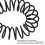 Notebook Spiral Binding Coils 20Pcs 19mm 3/4in ID Black Plastic Spirals 6
