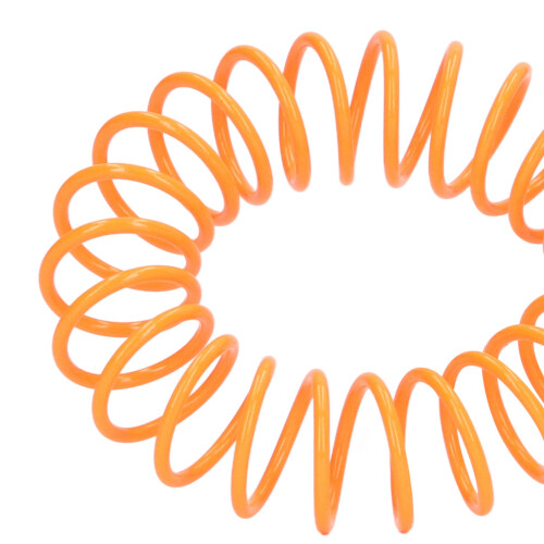 Plastic Spiral Binding Coils 20-Pack 19mm Orange 3/4in ID for A4/A5 Notebook 2