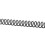 20Pcs Black ABS Spiral Binding Coils, 30 Sheet Capacity, 11mm Inner Diameter 5