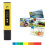 Digital Ph Meter Tester, High Accuracy Ph Composite Electrode For Water Aquarium Hydroponics, Automatic Temperature Compensation & Push Button 6