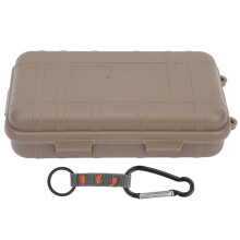 Survival Gear Container, Waterproof Outdoor Storage Box with High Quality Material for Comprehensive Protection, Shockproof Airtight Carry Case for Ca