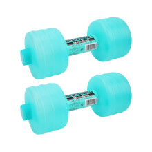 Moeiteloze gewichtsverstelling, fitnessapparatuur met ruimtebesparend ontwerp en lekvrije verstelbare dumbbells, blauw