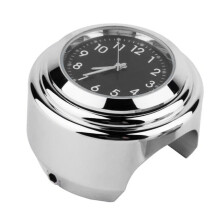 Shock Resistant Motorcycle Gauge, Universally Fit for 22mm-25mm Handlebars, Aluminum Alloy Construction with Noctilucent Function, Easy Install for