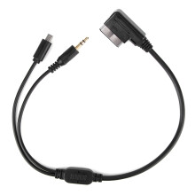 Comhoiriúnach le Córas 3G MmiCábla Aux 3.5Mm, Oiriúntóir Comhéadain do Mhúnlaí Mercedes-Benz Roghnaithe, Cuireann sé Nascacht Feabhsaithe ar