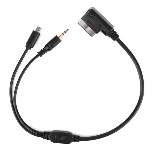 Συμβατό με σύστημα 3G MMI Καλώδιο Aux 3,5 χιλιοστών, προσαρμογέας διεπαφής για