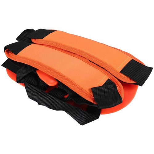 Double Shoulder Strap Grass Trimmer Brush Cutter Harness Belt Garden Power Pruner Yellow 2