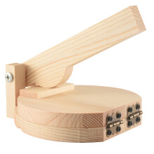 Prensa de Tortilla de Madera, Prensa para Hacer Dumpling Prensa Chapati Roti, MáQuina de MaíZ para Tacos, Herramientas de Prensado, Accesorios de