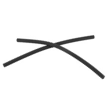 Silikon Backofen Gitter Schutz 6 Packe,Backofen Gitter Kanten Schutz Abdeckung,14 Zoll Lang,Verhindern Sie Hand/Arm Gegen Verbrennungen (Schwarz)