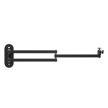 Adjustable Ceiling Projector Mount Stand with 360 Rotation and Foldable Design for Home Theater