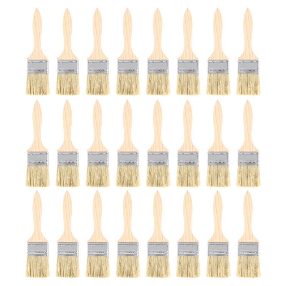 24 Pack Of 2 Inch (48Mm) Paint Brushes And Chip Paint Brushes For Paint Stains Varnishes Glues And Gesso 4713493809482