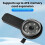 Electronic Digital Microscope 20X High-Definition 2 Inch Microscope with Light Handheld Magnifying Glass Window Black 7