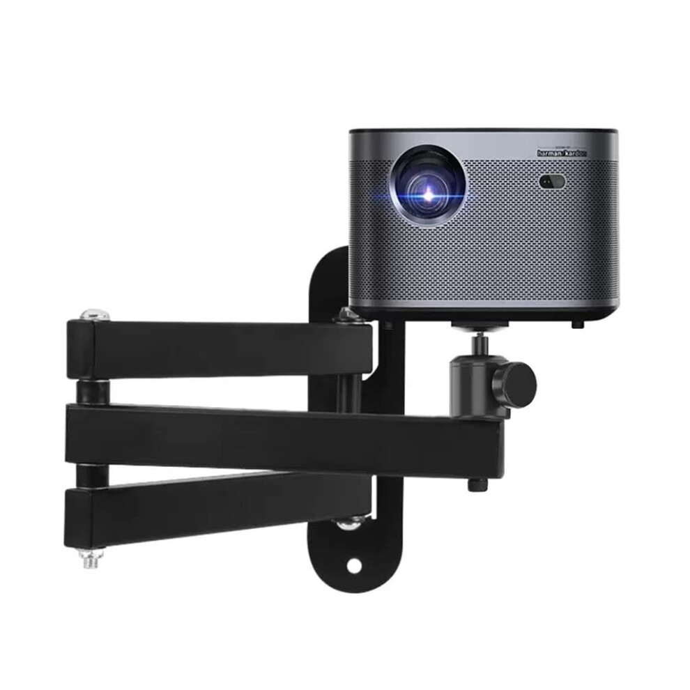 Projection Mount 360Degree Rotatable Extending Arms Bracket 7Kg Capacity Projector Mount Black 9382693042750