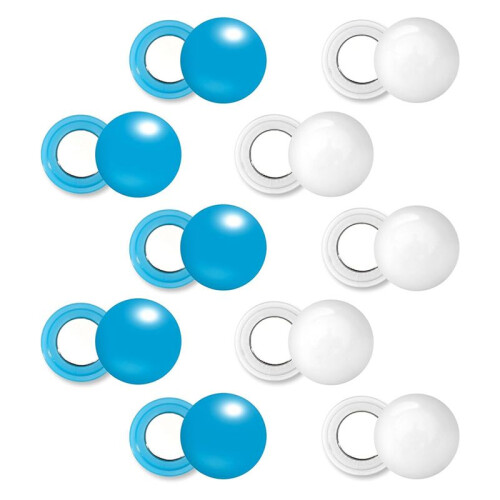 10 Paires D'Aimants pour Dossards Course, Clips Magnétiques pour Dossards Course, Clips pour Dossards , Boucles pour Dossards Course, Attaches