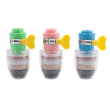 3Pcs Home Kitchen Water Softener Fluoride with Filtration Cartridge Faucet Purifier Faucet Tap Water Purifier Filter