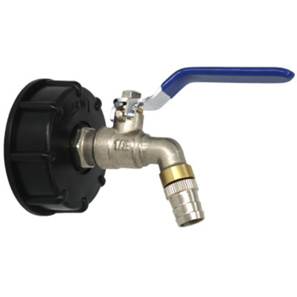 Ibc Outlet Tap Tank 3/4Inch Food Grade Drain Adapter S60x6 1000 L Tank Rainwater Container Brass Hose Faucet Valve 6031107074025