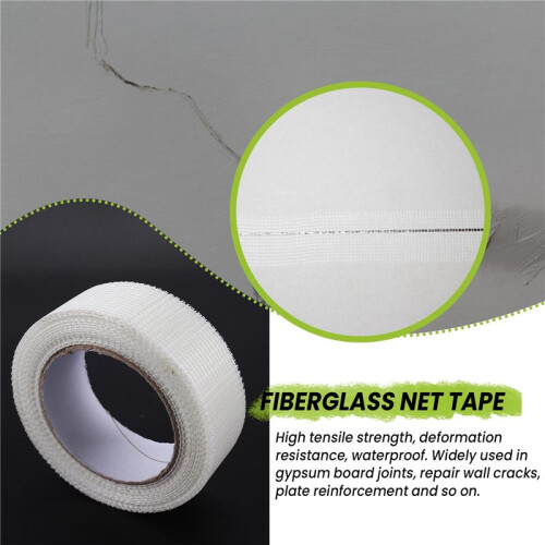 Selbstklebendes WeißEs Glasfasernetzband für Risse LöCher 2