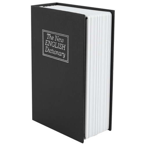 Book Safe with Combination Lock Dictionary Diversi